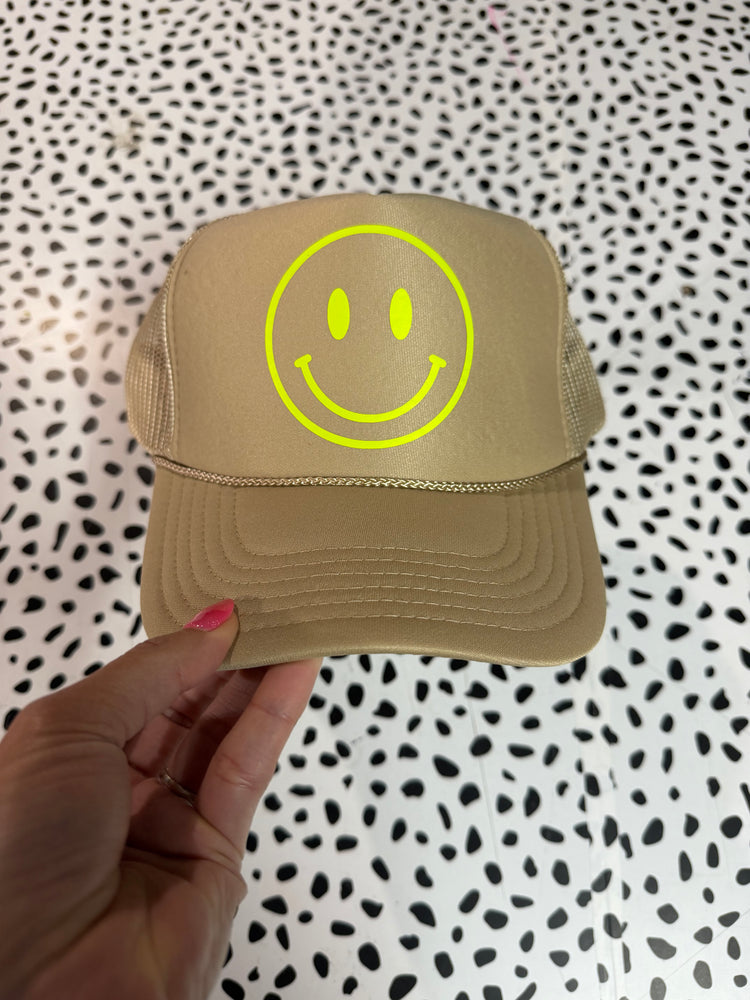 Smiley Trucker Hat