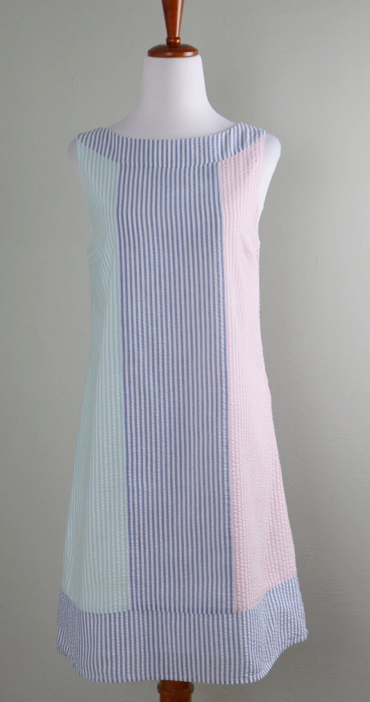 Vineyard Vines Seersucker Shift Dress – Size 2