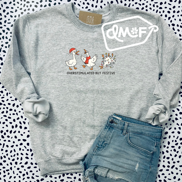 Overstimulated But Festive