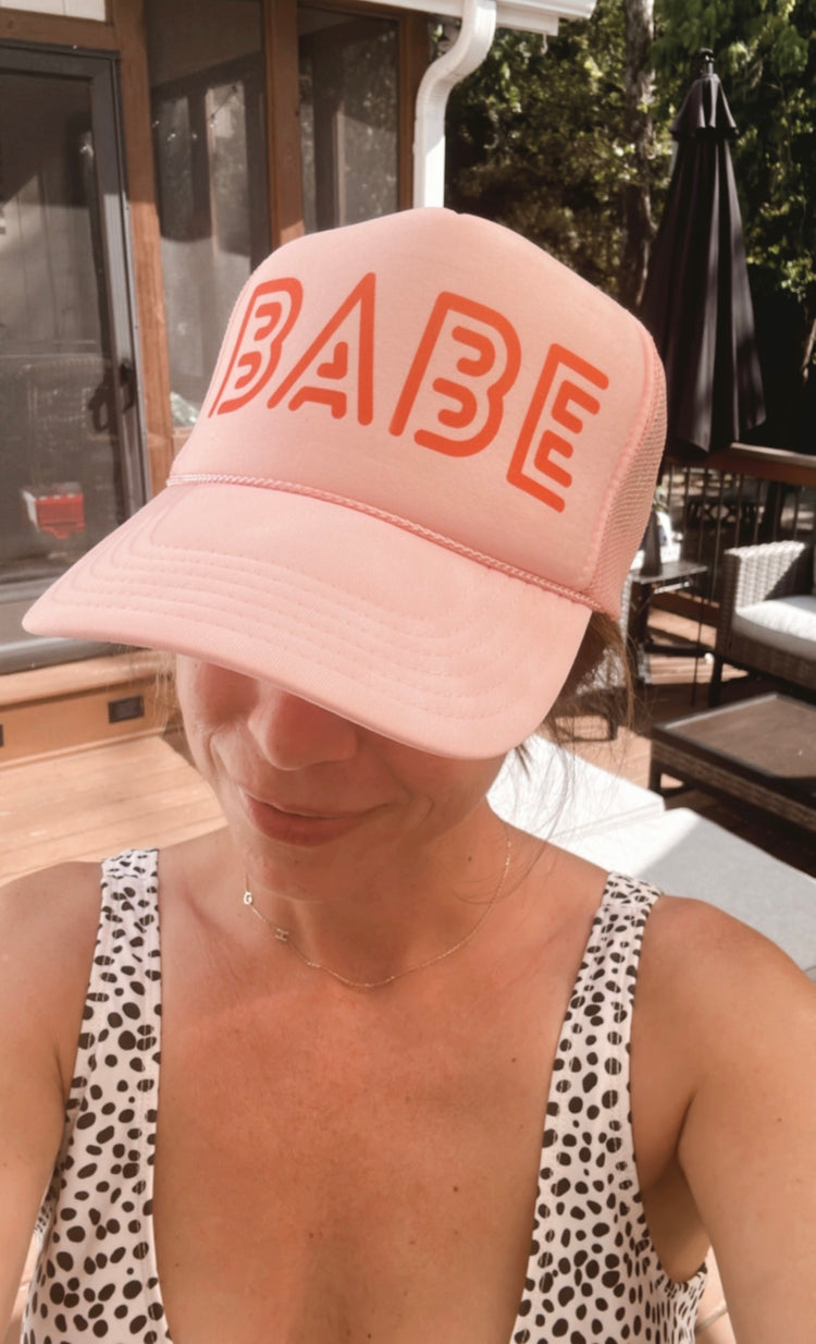 BABE trucker hat