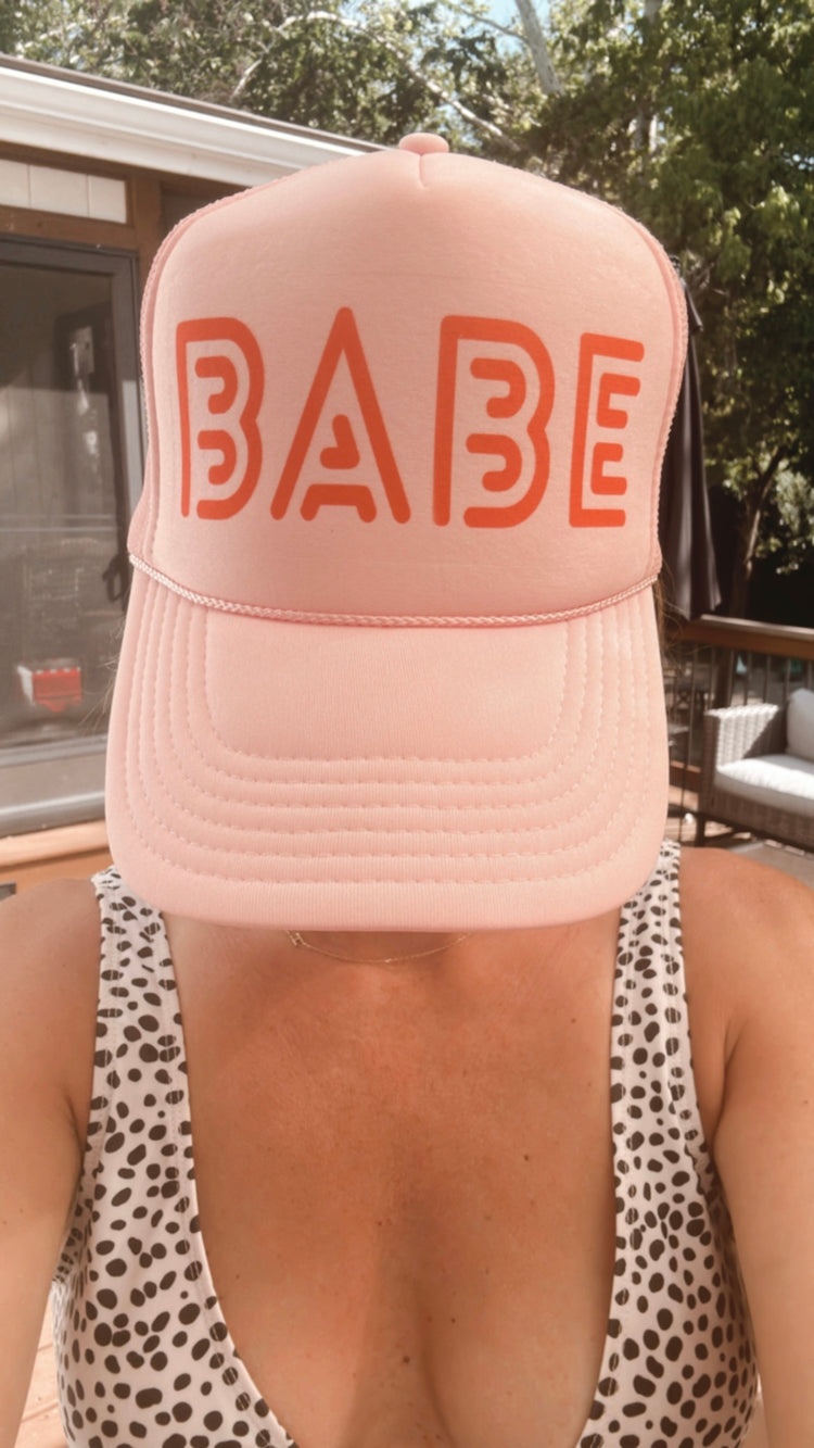 BABE trucker hat