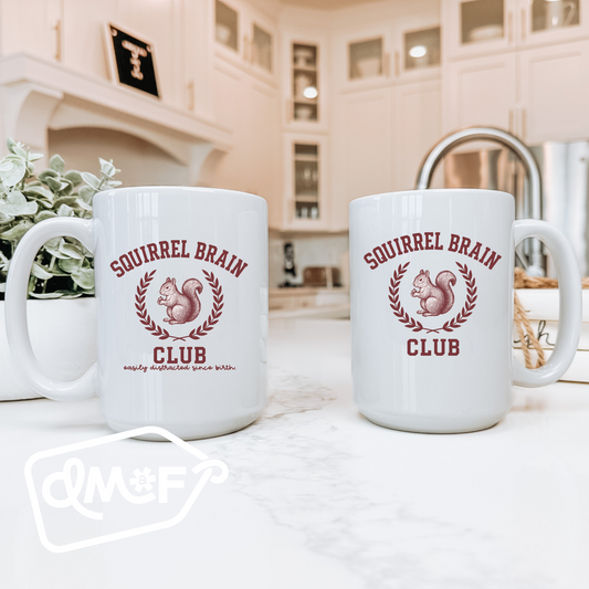 Squirrel Brain Coffee Mug
