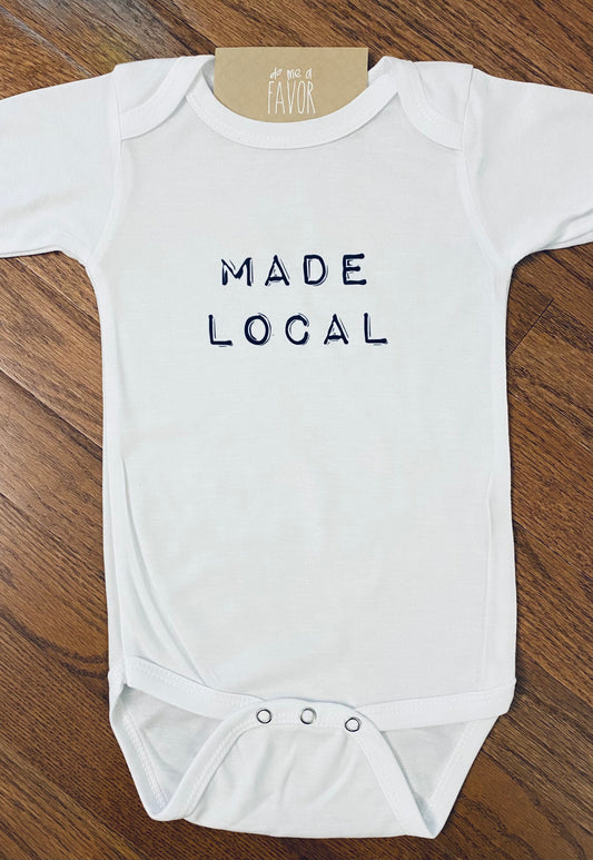 Made Local Baby Onesie